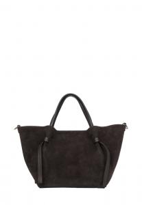 Сумка-шоппер ESTRO TYPU ŁÓDKA , Dark Brown