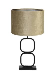 Настольная лампа Light & Living Lutika/Gemstone, черный - бронзовый