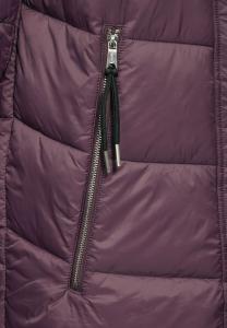 Зимнее пальто MIT ABNEHMBARER KAPUZE Street One, коричневый