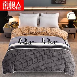 Antarctic Пододеяльник 180х200 см, зимний молочный вельвет, утепленный двусторонний