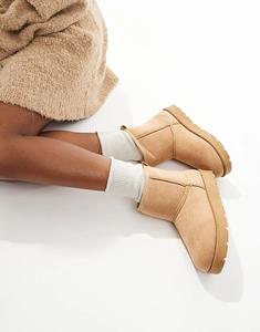 Уютные ботильоны SEQWL песочного цвета