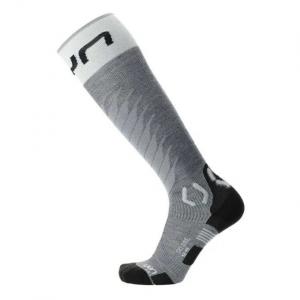 Носки UYN WOMAN SKI ONE MERINO SOCKS, серые/белые