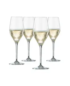 Бокалы для вина «Просекко», набор из 4 штук, 9,1 унции Spiegelau, clear