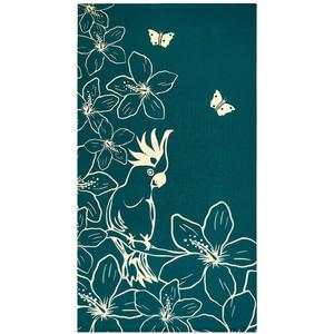 Пляжное полотенце Le Comptoir de la Plage Serifos, синий - текстиль - 90 x 1 x 170 см