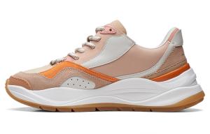 Кроссовки clarks Lifestyle Shoes Women's Low-top Beige, бежевый