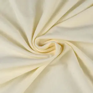 Простыня Kvalitex Jersey, двуспальная кровать, 220x200 см, цвет "кремовый" KVALITEX