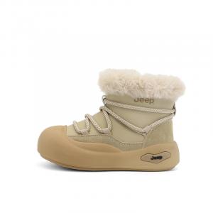 Детские зимние сапоги Kids Jeep, коричневый/светлый хаки