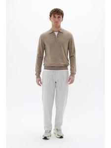 Свитер прямого кроя MAPolo цвета хаки-меланж Matinique
