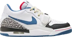 Кроссовки Jordan Legacy 312 Low GS 'White Industrial Blue', белый