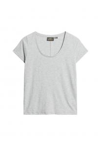 Футболка Superdry, светло-серый