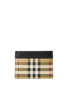 Картхолдер в клетку Vintage Check BURBERRY, нейтральный