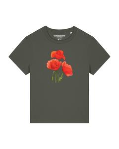 Рубашка Watapparel  Poppy Flowers, зеленый