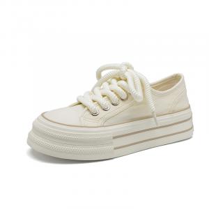 FUERSEN Женские противоскользящие износостойкие кеды на низком ходу Black, цвет Black