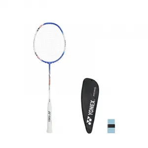 YONEX Sky Axe Collection AX3DGHFEX ракетка для бадминтона, атакующая, жесткая головка, продвинутый уровень, унисекс, одиночная ручка, синий белый