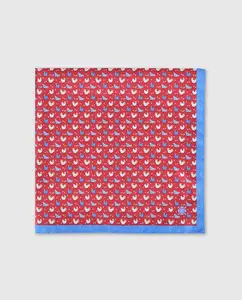 Мужской шелковый шарф Olimpo, красный