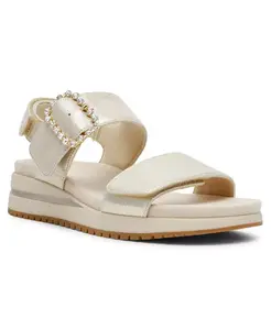 Женские спортивные сандалии Evanti с двойными ремешками и пряжкой Anne Klein, золото