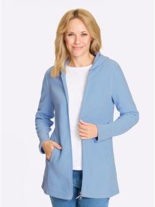 Флисовая куртка ледяного голубого цвета Sieh an!