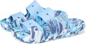 Сандалии Unisex Crocs Classic Marbled Sandals, Blue Calcite/Multi