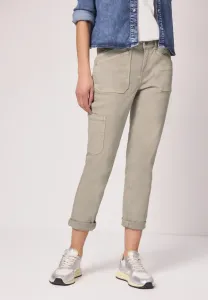 Джинсы-Карго зауженного кроя Street One, Beige