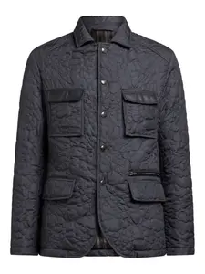 Стеганая куртка ETRO, серый