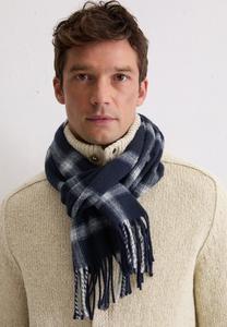 Шарф Marc O'Polo Scarf, Striped Dsrk Navy/Dark Blue