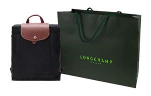 LONGCHAMP Сумка-рюкзак Le Pliage женская черная