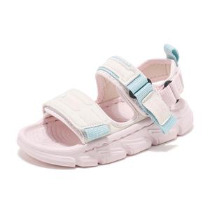 Нескользящие, износостойкие, легкие детские сандалии с амортизацией ABC KIDS, бежевый/розовый/синий