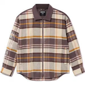 Li-Ning Рубашка мужская Sparrow Umber Checkered