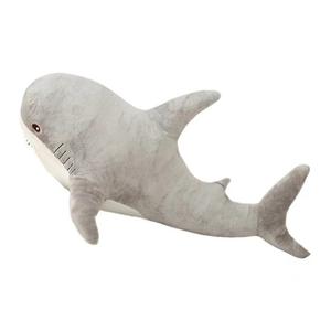 Милые креативные плюшевые акулы Handsome, серый