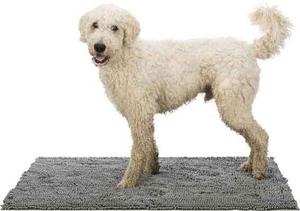 Коврик Trixie впитывает грязь, водонепроницаемый, серый 120х80см Trixie