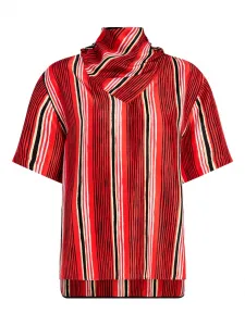 Блузка Amira в полоску Proenza Schouler, красный