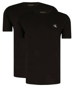 Футболки Calvin Klein Jeans классические 2 шт, черный