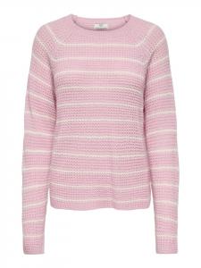 JDY Свитер-реглан 'ELLEN' розовый