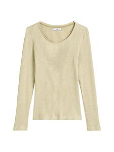 Узкая рубашка с длинным рукавом цвета Лист артишока Marc O'Polo DENIM