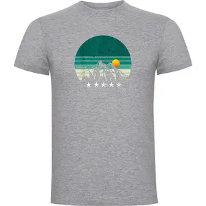 Футболка с коротким рукавом Kruskis Five Stars, серый