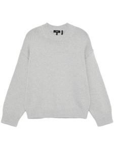 Теория свитер с круглым вырезом Theory, серый