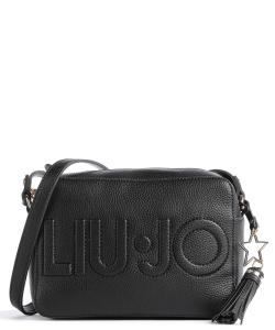 Сумка на плечо с логотипом из искусственной кожи Liu Jo, черный