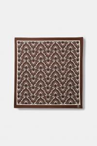 Шелковый шарф aonesto Weekend Max Mara, коричневый