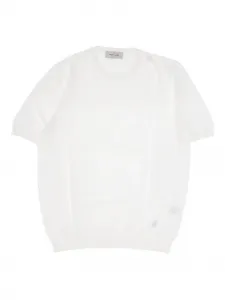 Трикотажная футболка с круглым вырезом Gran Sasso, белый