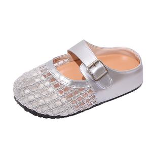 Женские сандалии с закрытым носком и резиновой подошвой, устойчивые к истиранию Dawei's house, Ecru