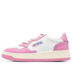Кроссовки medalist low top bicolor 'white baby pink' Autry, белый
