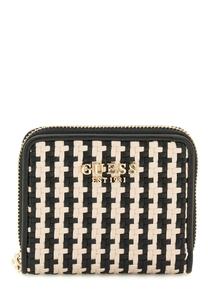 Кошелек Guess MIREMA, Mehrfarbig Schwarz/Beige