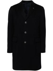 Tagliatore пальто с брошью, синий