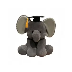 Плюшевая кукла докторская шапочка small fox elephant small lion 28 см высота Fat Fat Dragon