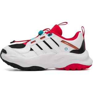 Adidas Модель Maxxwavy устойчивые к истиранию низкие детские повседневные кроссовки red white kids'