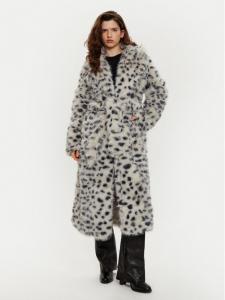 Шуба стандартного кроя Bardot, серый