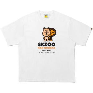 Футболка Stray Kids Collaboration FW25 Unisex A BATHING APE, белый