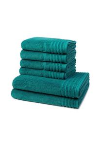 Набор полотенец Vossen Style Supersoft, 6 штук, 100x50/140x67 см, морской