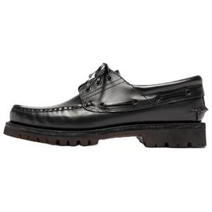 Officine Creative Heritage Flexi 001 Casual Leather Shoes 3.5cm мужские черные