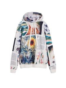 Толстовка Desigual Sunflower, White
